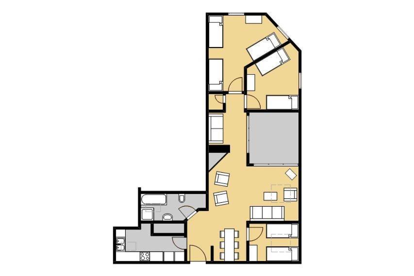 M M Central Apartments Gruppen, Handwerker Und Monteure Budget Berlin Extérieur photo